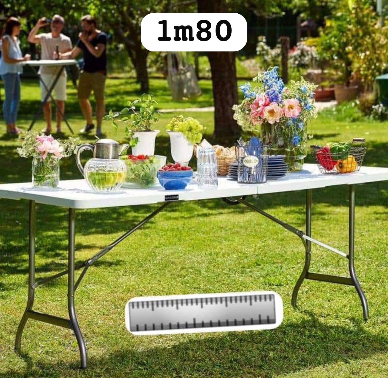 Table dressage pliable 1m80