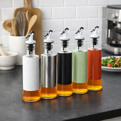 Bouteille d’huile anti-goutte