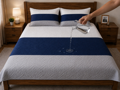 Housse protection matelas 3 place