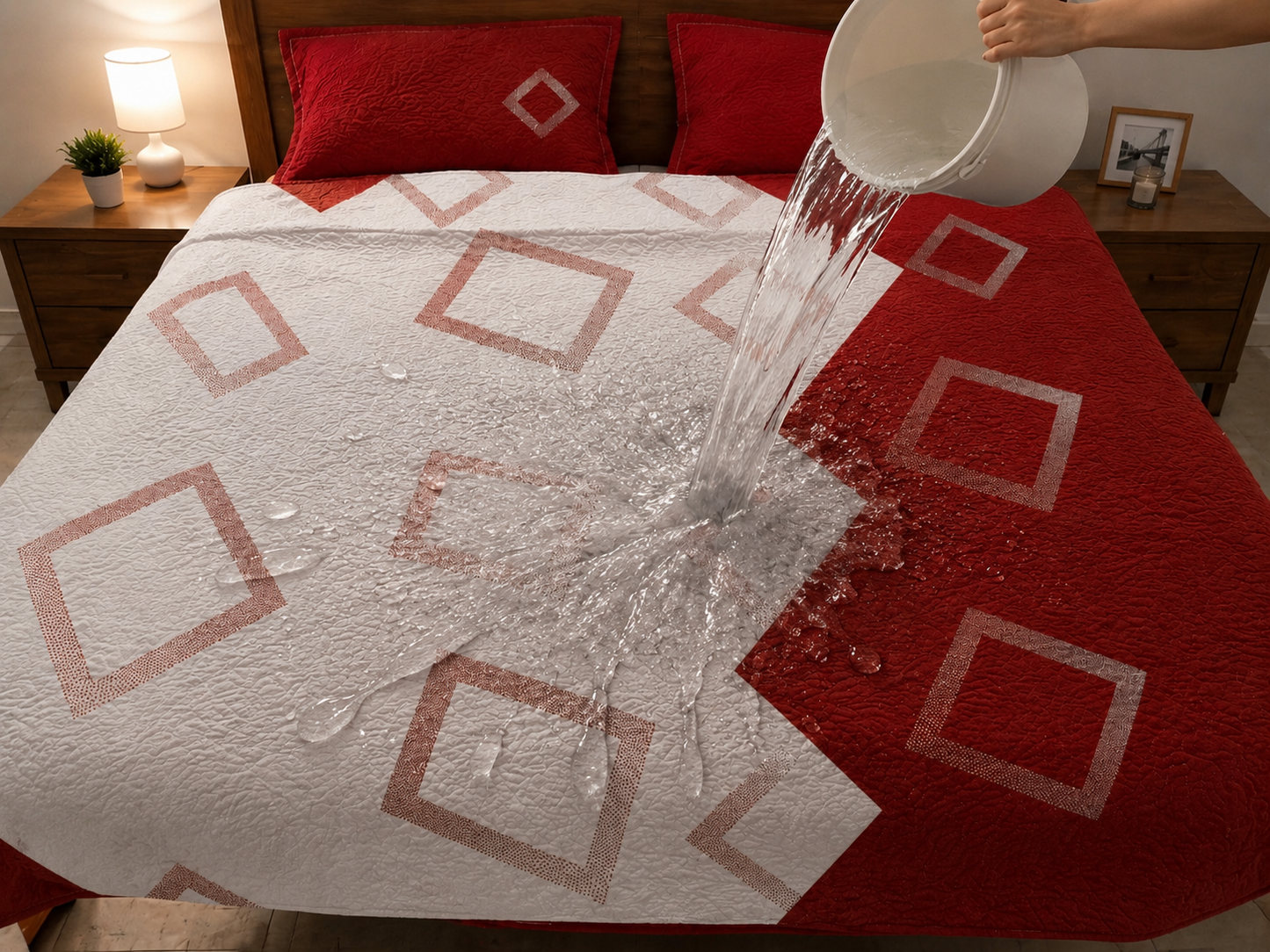 Housse protection matelas 3 place