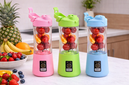Mixeur portable jus de fruit.