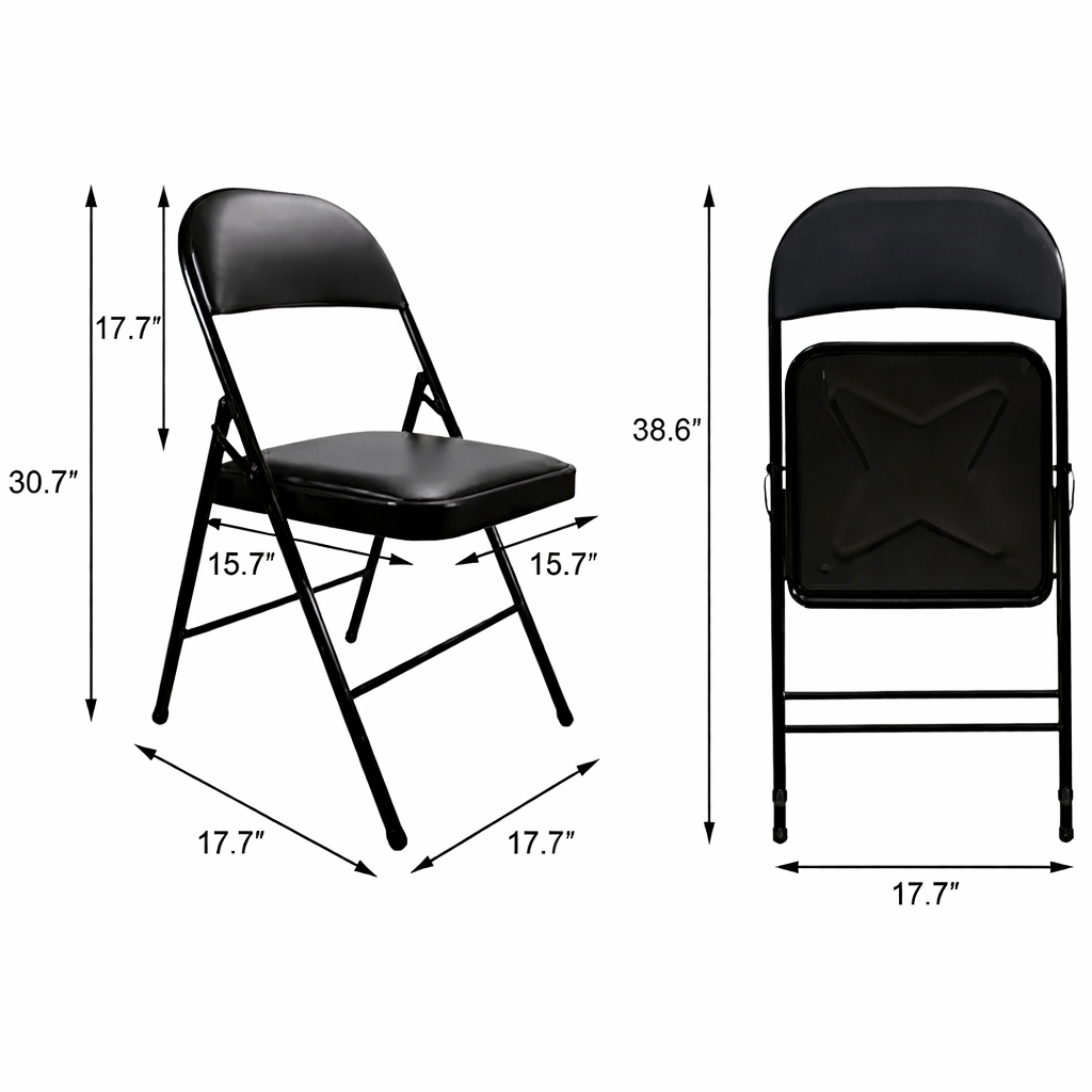 Table Pliante + 2 Chaises