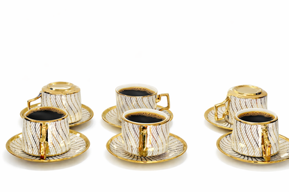 Ensemble tasses et sous-tasses
