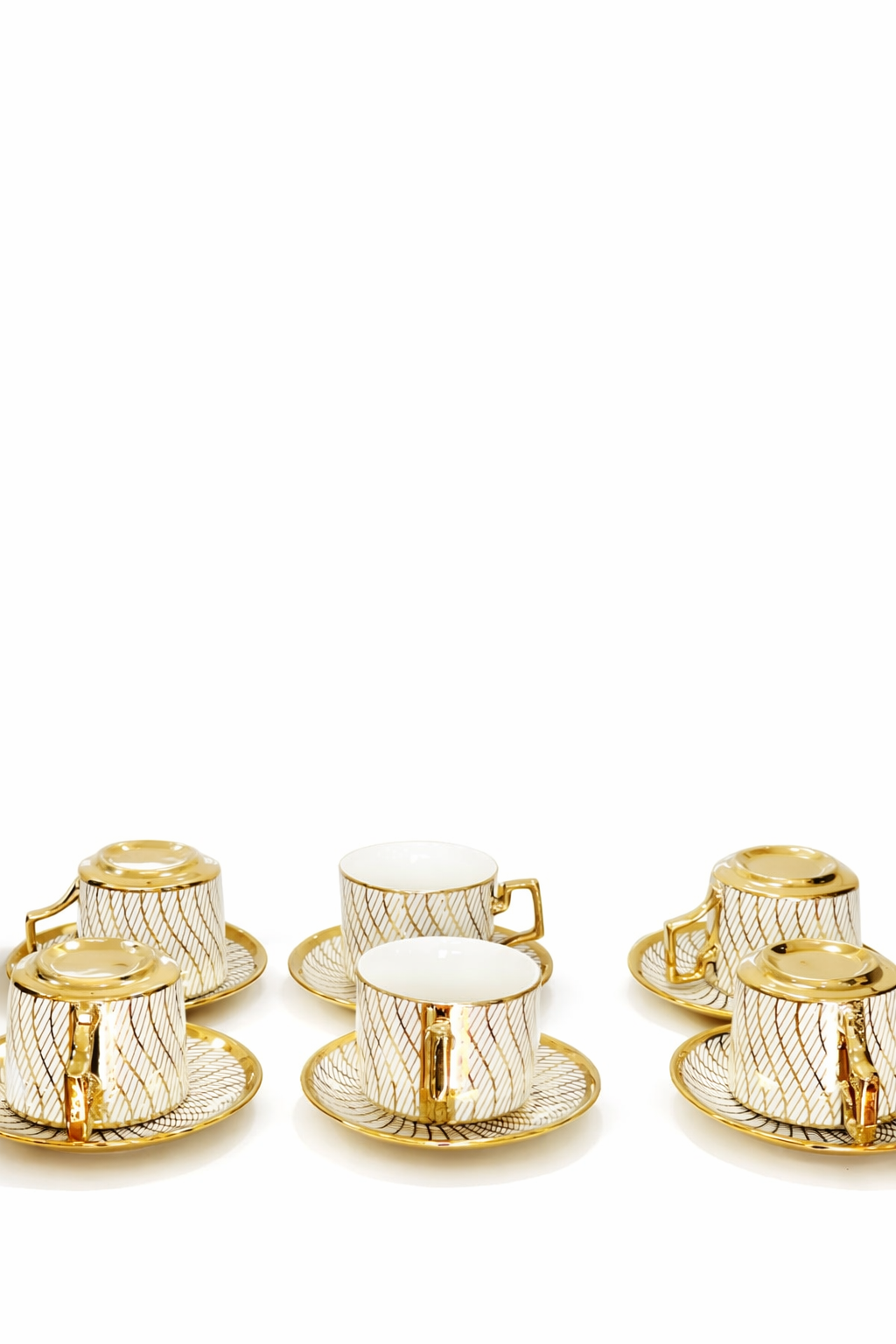 Ensemble tasses et sous-tasses