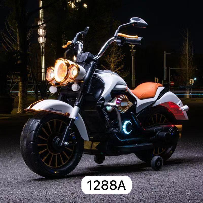 Moto électrique pour enfants – Design Harley 12V | Siège confort .