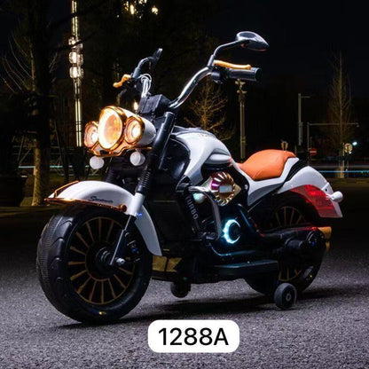 Moto électrique pour enfants – Design Harley 12V | Siège confort .