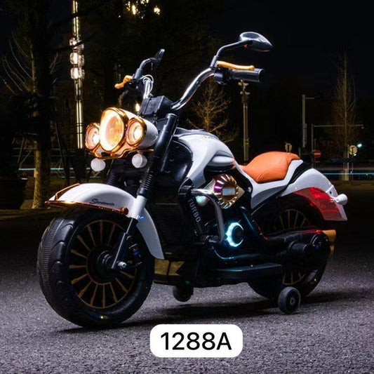 Moto électrique pour enfants – Design Harley 12V | Siège confort .