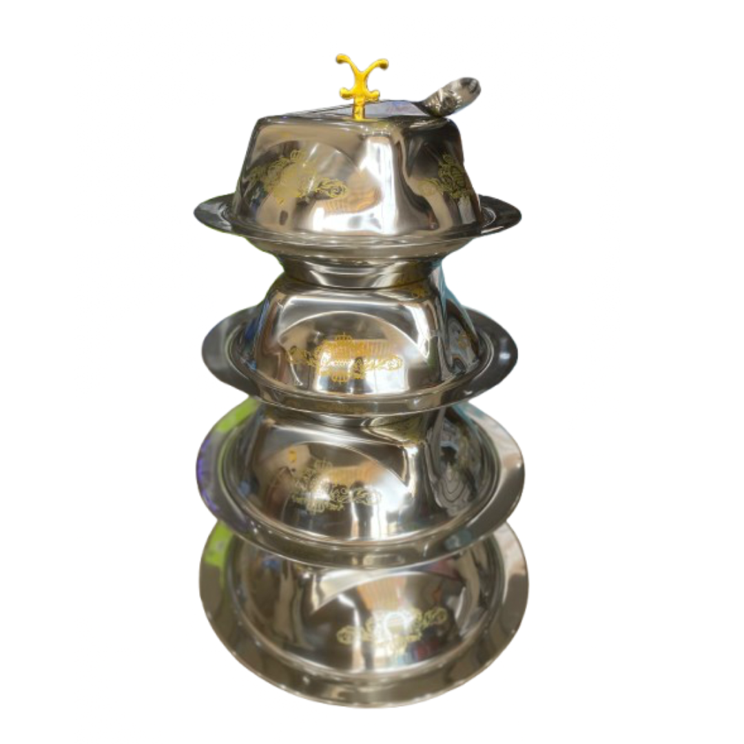 Ensemble Bols - 4 Pieces INOX