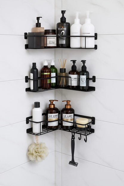 Support mural salle de bain 22,5cm , 24cm et 25cm
